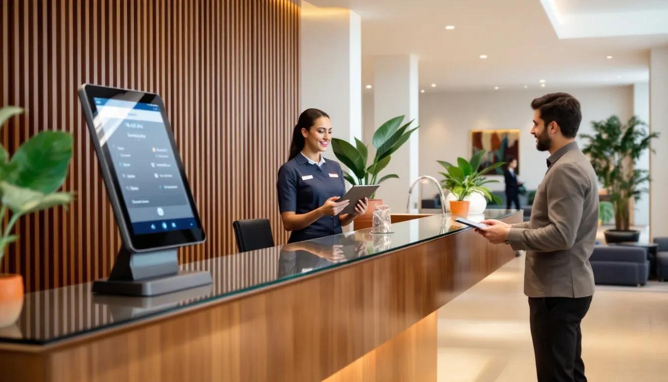 Businesses using modern technology